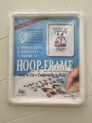Easy Street Hoop Frame FRIENDS or SISTERS Cross Stitch Kit SF810 8x10 SEALED NIP