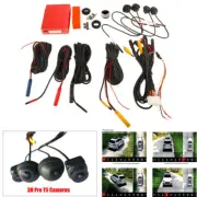3D 360° Panoramic Surround View Car DVR Driving Recorder 4 Camera Parking System (for: Fiat)
