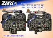 A6M ZERO COCKPIT instrument panel CDkit