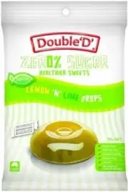 Double D Sugar Free Lemon 'n Lime Drops 70g