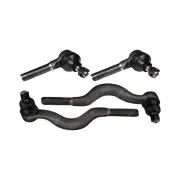 4 Pcs Trupro Outer Inner Tie Rod Ends for TOYOTA CROWN MS123 MS125 MS130 83-91