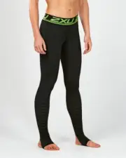 BARGAIN || 2XU Womens Power Recovery Compression Tights (Black/Black)
