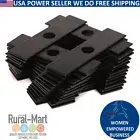 50 Edger Blades 8" x 2" Fits Echo Stihl Husqvarna RyobI POWDER COATED