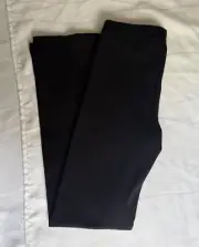 Old Navy Girls 8 M Flare Ribbed Leggings -Black