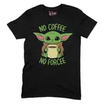 2024 襯衫 BABY YODA COFFEE STAR WARS T 恤適合他她的父親節聖誕節爸爸