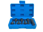 7 Pc 3/8” Dr Hex Socket Set 6 Point Impact Bits Sockets Driver Allen key Tools
