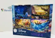 Disney THOMAS KINKADE 500 PCS X 4 PUZZLES Brand New