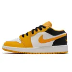 NIKE AIR JORDAN 1 LOW GS 黃 黑 白 1代 低筒 女鞋 大童鞋 ACS 553560-701