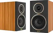 Encel Gelati Bookshelf Passive Bookshelf Speakers - Caramel Walnut/Black