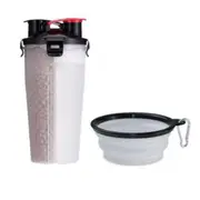 Pet Bowls Feeders Dog Food Container With Water Storage Foldable Random Dishes Feeders & Fountains
