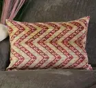 Canvello Luxury Light Brown Pink Throw Pillow Down Filled - 16x24 in