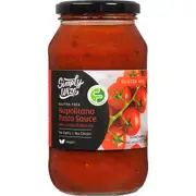 Simply Wize Gluten Free Pasta Sauce Napolitana FODMAP Friendly 500g