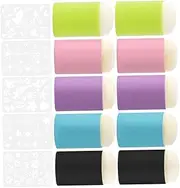 HOODANCOS Finger Brush Kit Stamping Blending Brush Ink Dauber Boys and Girls Ink Pad Craft Stamping Pad Set