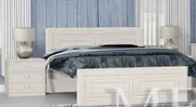 Queen Samira Bed Frame - Antique