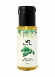 Pure Rus Cold Pressed Organic Moringa Oil oleifera for Hair and Skin, 50ml