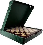 Let's Play Games Ebony Classics Premium Chess Set with Board, 40 cm Size