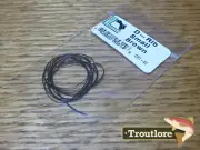 BROWN D-RIB - HARELINE DUBBIN HALF ROUND D RIB FLY TYING BODY MATERIALS
