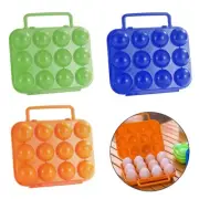 Organize and Store Eggs with this 12 Grids Portable Storage Case for Camping