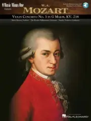 Mozart Violin Concerto No. 3 in G Major KV216 Music Minus One Violin 000400040