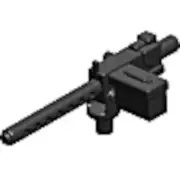 Brickarms M1919 for Lego Minifigures - Black