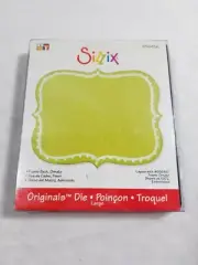 Sizzix Die Cut Frame Back, Ornate #656456 New in Box