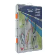 Jarvis Walker LB4000 Worm Proof Lure Tackle Box Adjustable Compartments