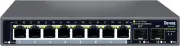 Davuaz 10-Port 2.5G Ethernet Switch, 8 x 2.5G RJ45 Ports, 2X 10G SFP+ Optical Po