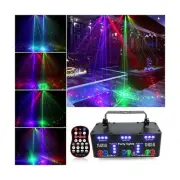 Proffessional DJ Lights for Party, 21 Lens RGB UV Disco Strobe Stage Lighting...