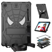 For Samsung Galaxy Tab A9+ Tablet Case Spider Style Kickstand Pc+Silicone Cover