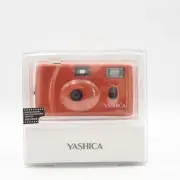 YASHICA MF-1 Snapshot Art Camera, Orange - Brand New, Unopened