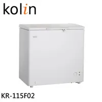 在飛比找momo購物網優惠-【Kolin 歌林】155L冷藏/冷凍二用臥式冰櫃(KR-1