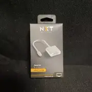 BRAND NEW NXT Technologies™ Usb-C To Vga Display Adapter, 6", White NX60401