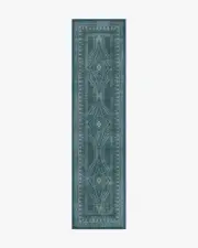 75' x 305' | Machine Washable Runner Rug | Kid & Pet Friendly | Indoor Rug | Nomad Blue Flatwoven Rug by Martyn Lawrence Bullard | Ruggable