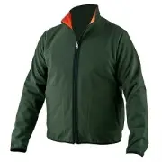 Beretta Men's Soft Shell Reversable Jacket Hunting - Green Orange Lightweight Ny
