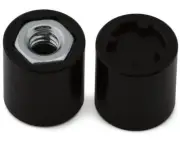 RC4WD Brass 1/8 Scale Rear Hubs (Black) (2) (5.5g) [RC4ZS0014]