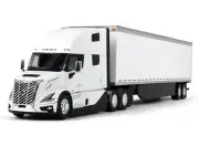 FIRST GEAR 1:50 *WHITE* VOLVO VNL 860 High Roof Semi & 53' Trailer *NIB*