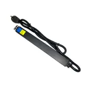 50Amp 200-250V PDU Meter Surge Protector NEMA 6-50P 6x C13 w/ 6 Power C14 Cable