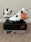 Nike Air Jordan 4 “White Cement” (Size 10) BRAND NEW! 2025