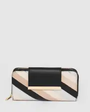 Multi Colour Aisha Panel Wallet