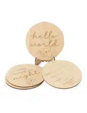 [Snuggle Hunny] Koala Wooden Milestone Cards