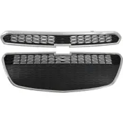 Bumper Face Bar Grilles Front Lower for Chevy Chevrolet Spark 2013-2015