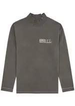 Erl Make Believe Logo Cotton top - Grey S