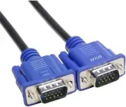 VGA to VGA Monitor Cable HD15 Male to Male for TV Computer Projector 1.5m