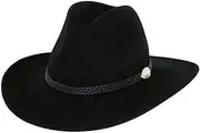 [Outback Trading] Co. Shy Game Wool Western Outback Hat 1307