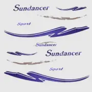 Sea Ray Boat Decal Kit 132492 | Sundancer Sport Purple (11 PC)