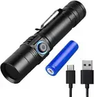 365Nm Shortwave Uv Light Strong Blacklight Flashlight for Minerals Rock Hunting