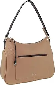 [Milleni] Ladies Vegan Leather Fashion Tote Bag in Stone