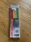 Vintage SEALED Pack Of 7 Faber Castell American No. 2 Pencils Medium USA Kmart B
