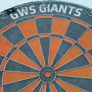 AFL Licensed DARTBOARD - Greater Western Sydney GWS GIANTS