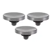 Camera Shutter Button 3pcs Shutter Release Button Concave, Silver
